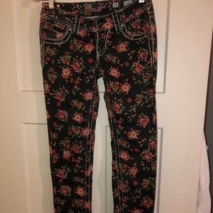 Miss me floral jeans